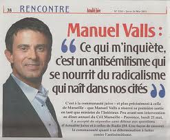 valls antisemitisme banlieues