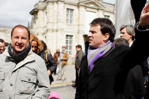 Grand meeting de François Hollande a vincennes