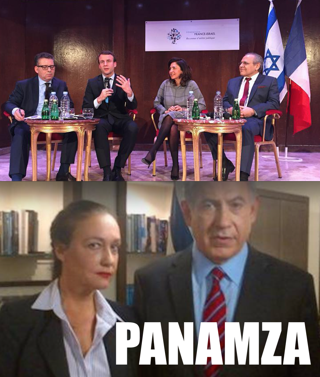Elle cajole Netanyahou : Macron en fait sa porte-parole