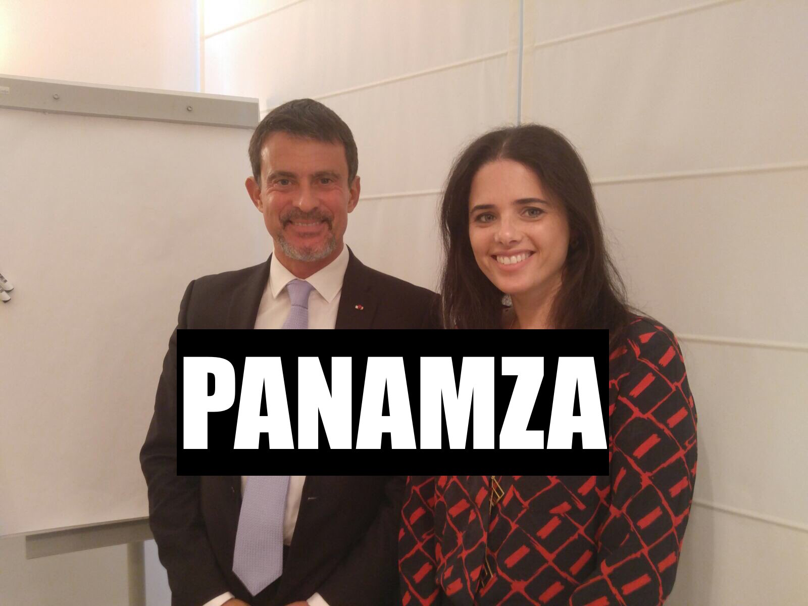 Valls, tout sourire avec l’extrême droite israélienne