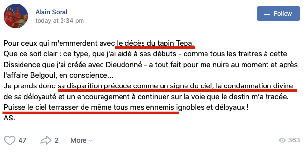 Résultat de recherche d'images pour "alain soral et tepa"